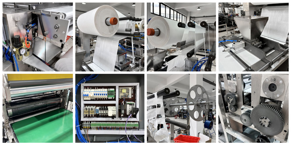 HY全自動頸貼一體成型機機械細節(jié)